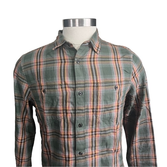 Prana Dolberg Flannel Shirt Tall Men Multicolor Plaid Check Long Sleeve Sz S NWT - Picture 6 of 16